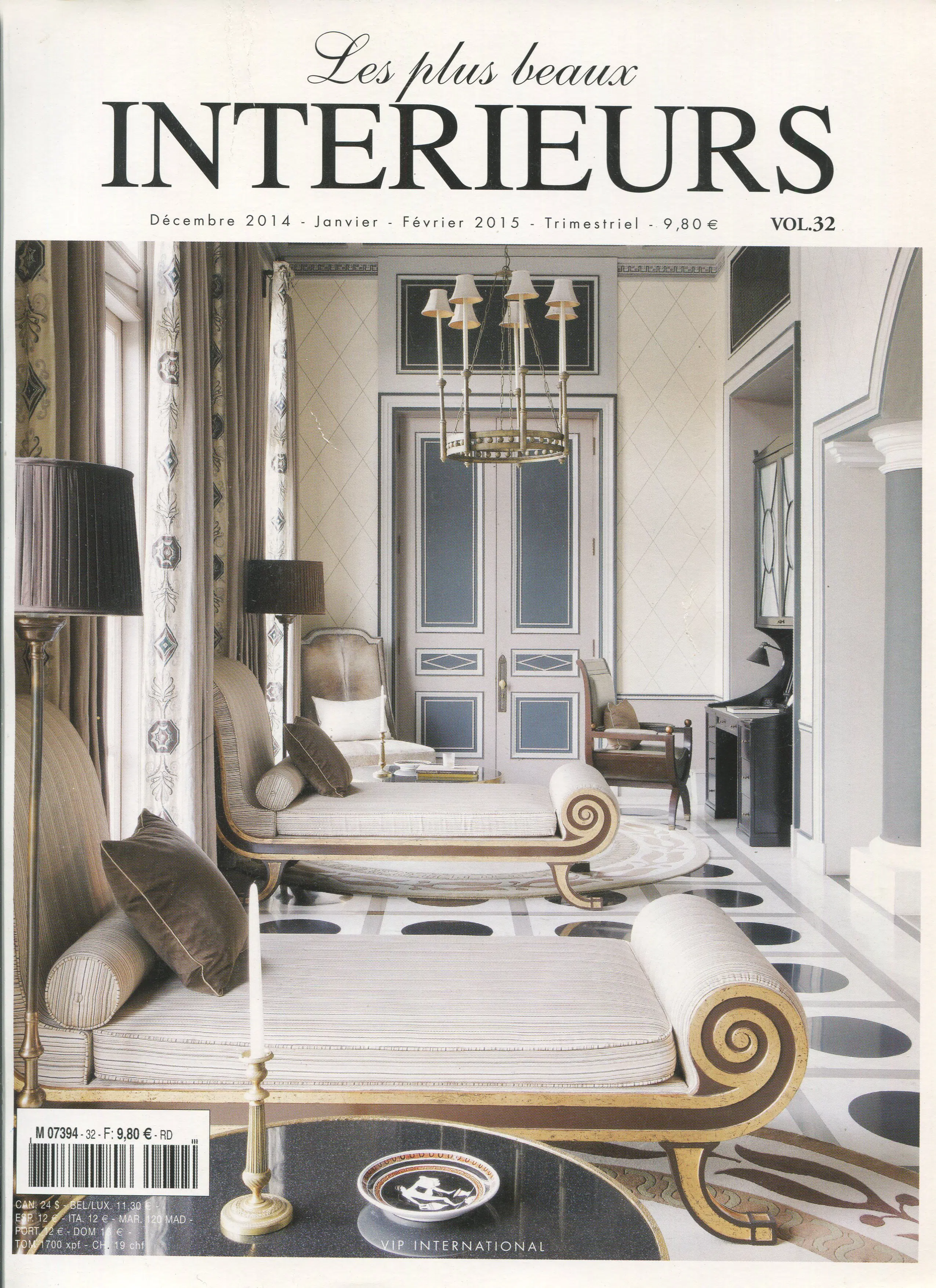 Les plus beaux INTERIEURS vol.32 Dicembre 2014